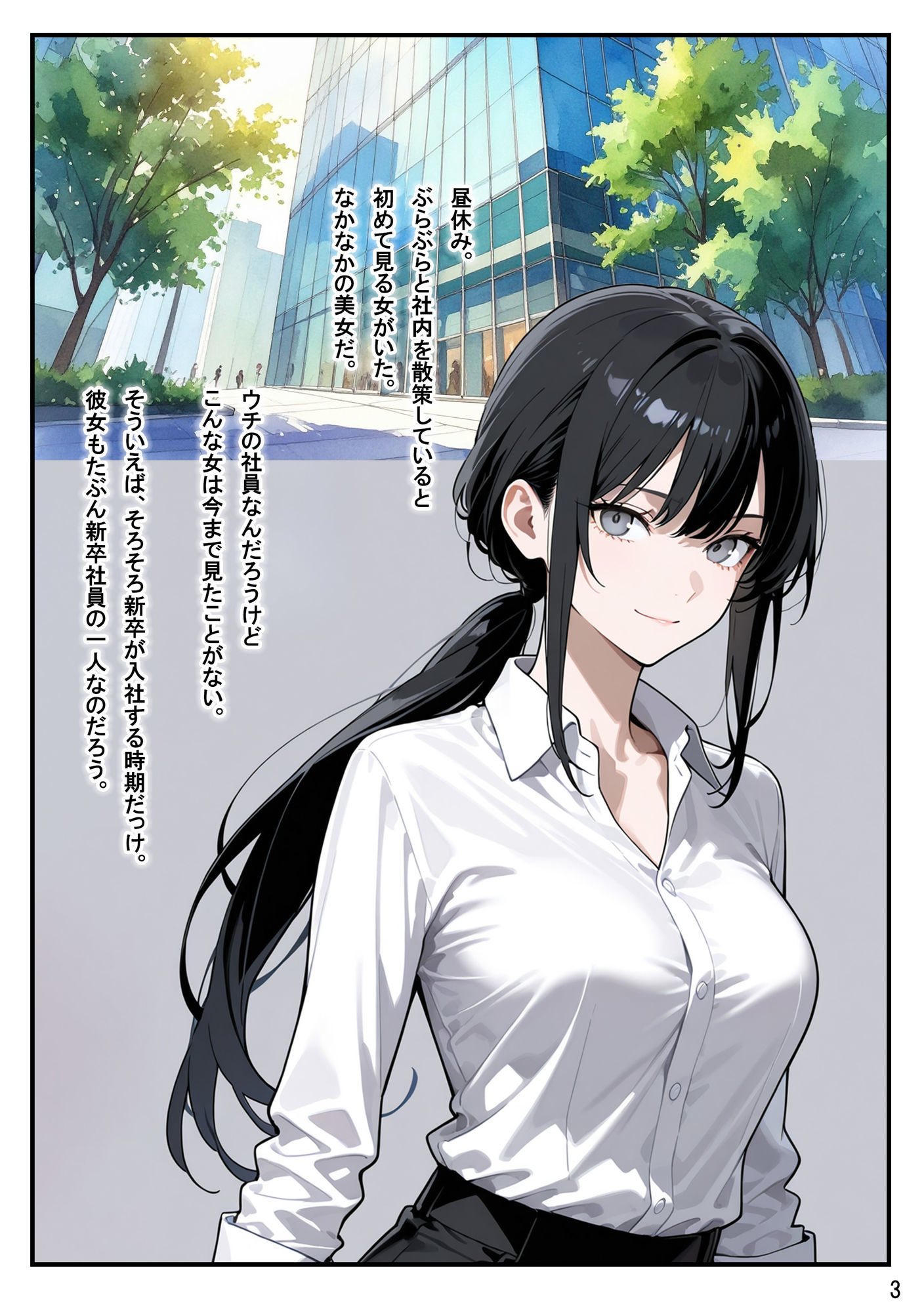 総務部慰安課3〜性処理業務に従事するOLさん〜 - サンプル画像 2