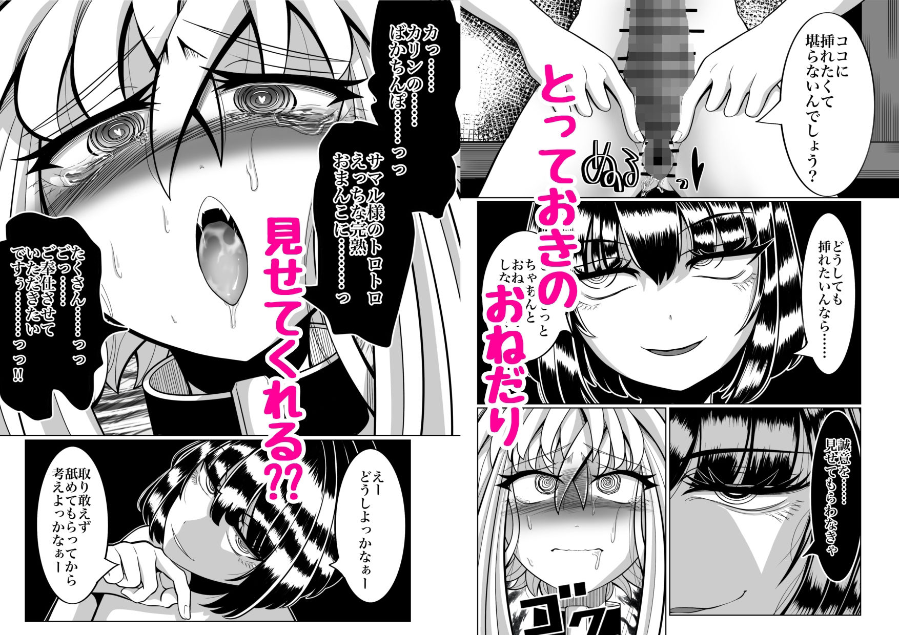 性奴●堕ちお姉ちゃんとフタ×フタ化えっち - サンプル画像 9