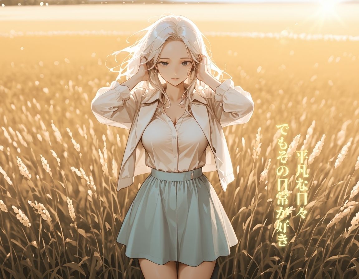 本性〜人には言えない秘密2〜銀髪の女の子 - サンプル画像 1