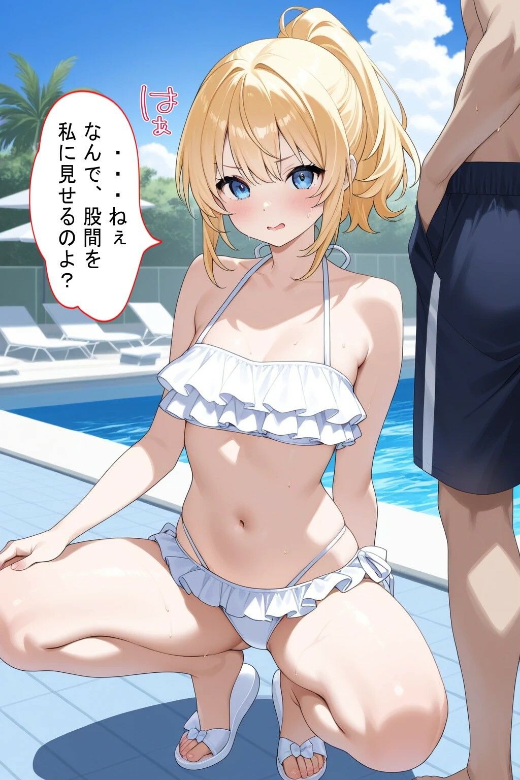 青春メモリー  献身彼女  水着ver - サンプル画像 3