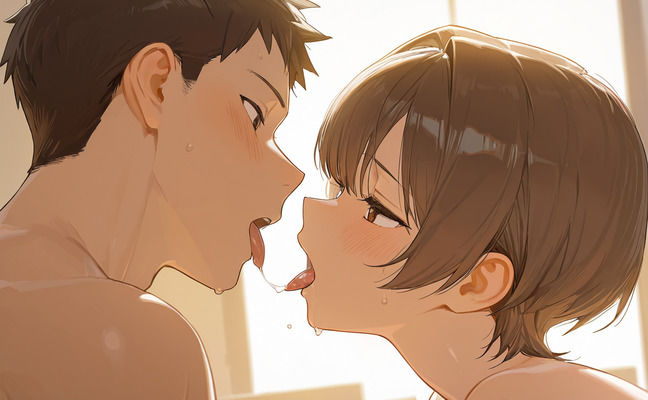 欲求不満な人妻と何度も求め合う - サンプル画像 2