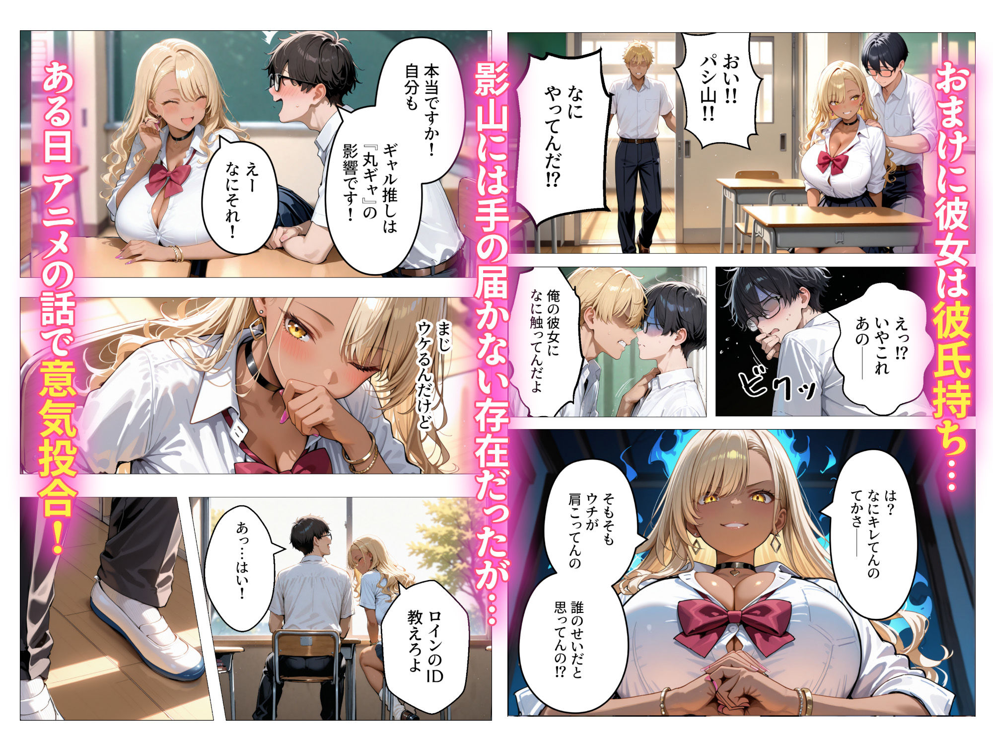 一軍ギャルのパシリがセフレに昇格した話 - サンプル画像 2