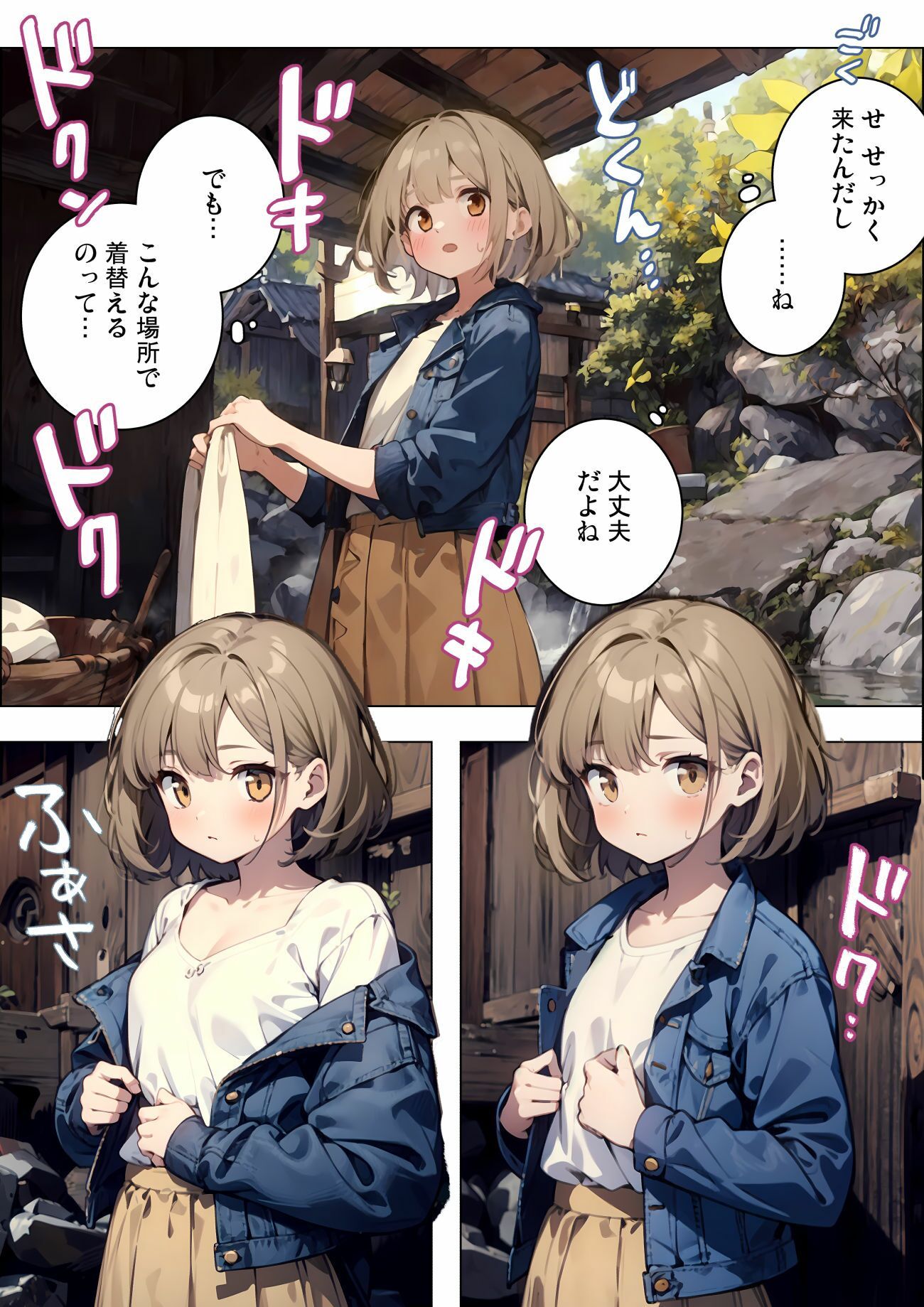 初めての一人旅 - サンプル画像 1