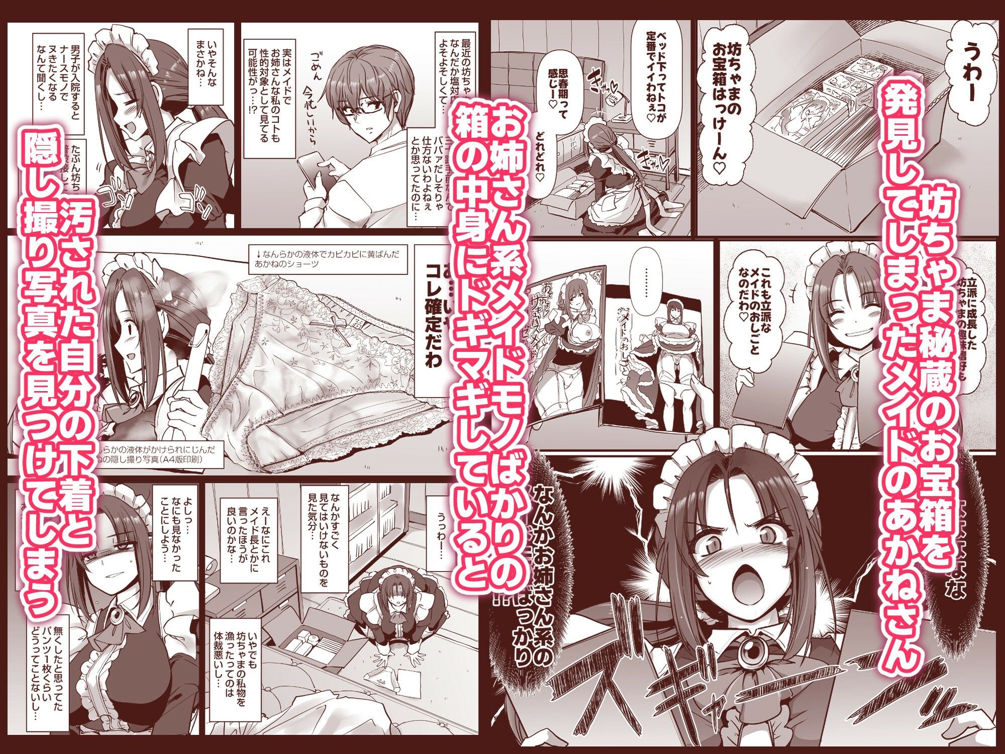 ポンコツ独身メイドあかねさん（28） - サンプル画像 2