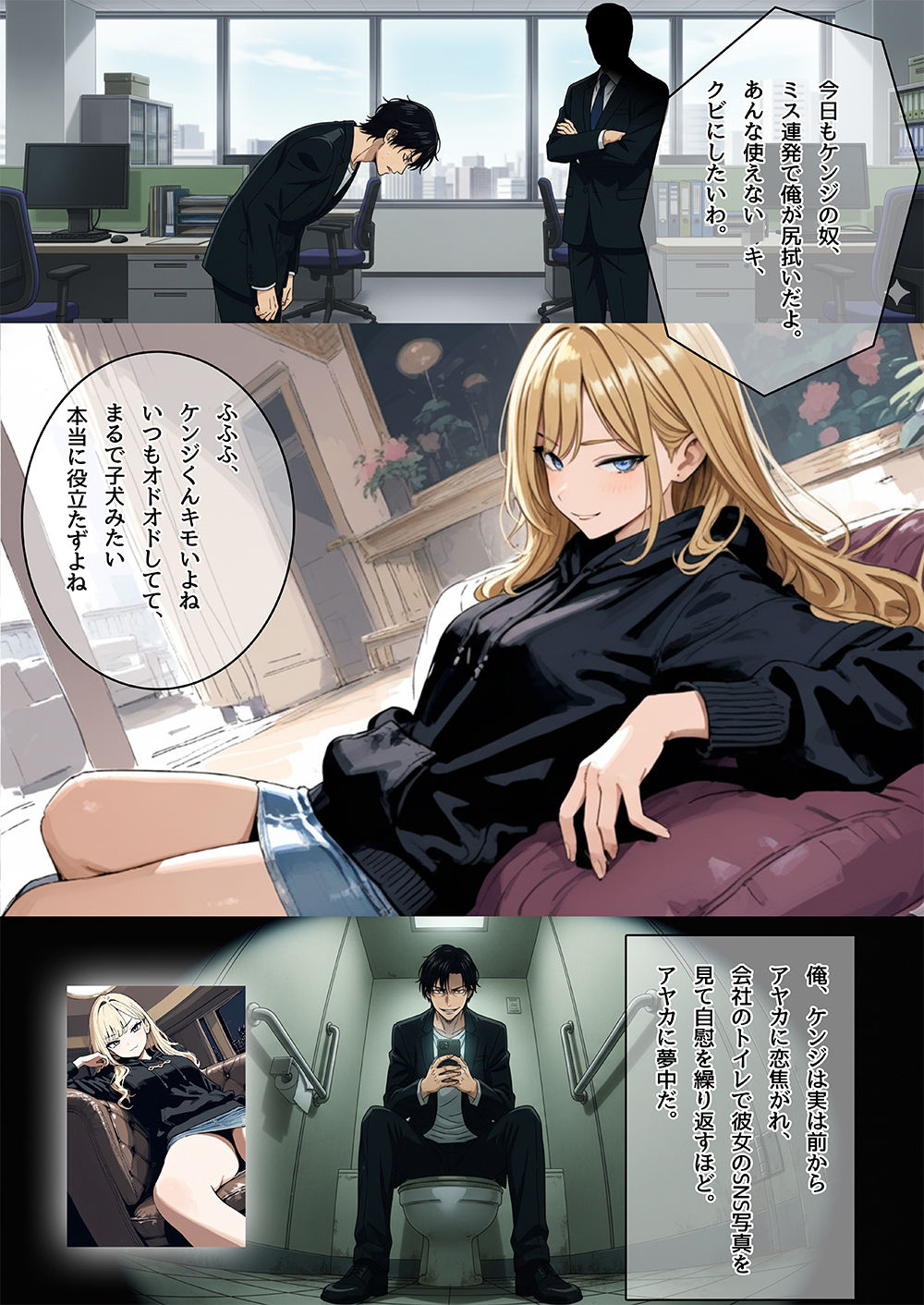 クッッッソ生意気な人妻ギャルを、睡●中に●姦してわからせる本 - サンプル画像 1