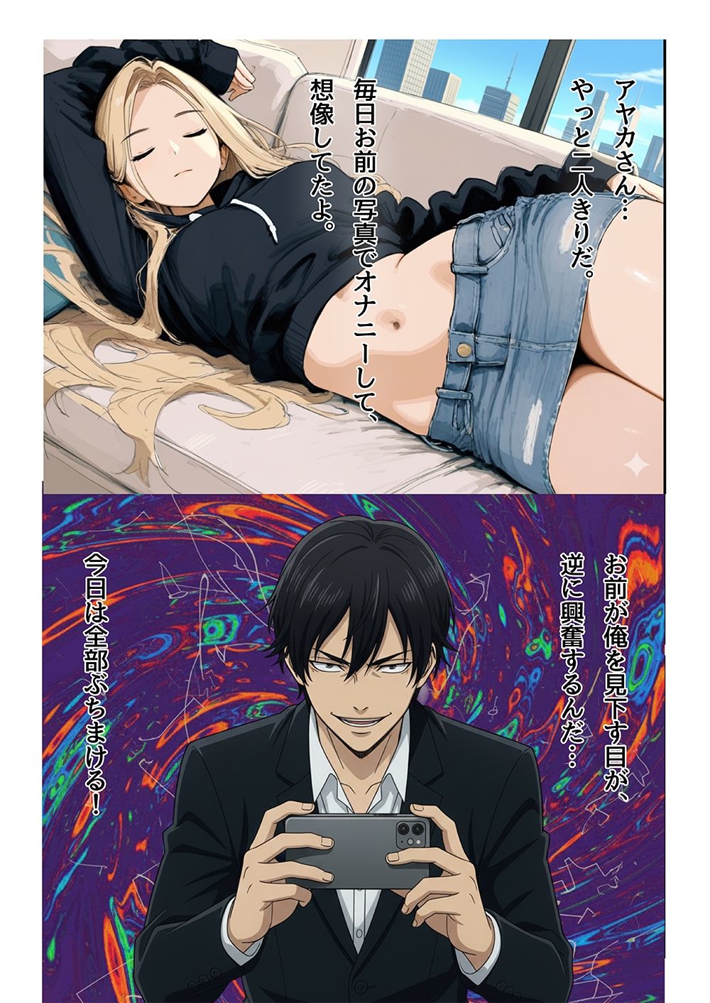 クッッッソ生意気な人妻ギャルを、睡●中に●姦してわからせる本 - サンプル画像 2