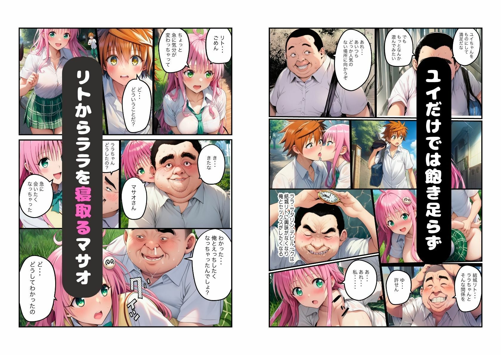 催●で寝取られハーレムセックス - サンプル画像 4