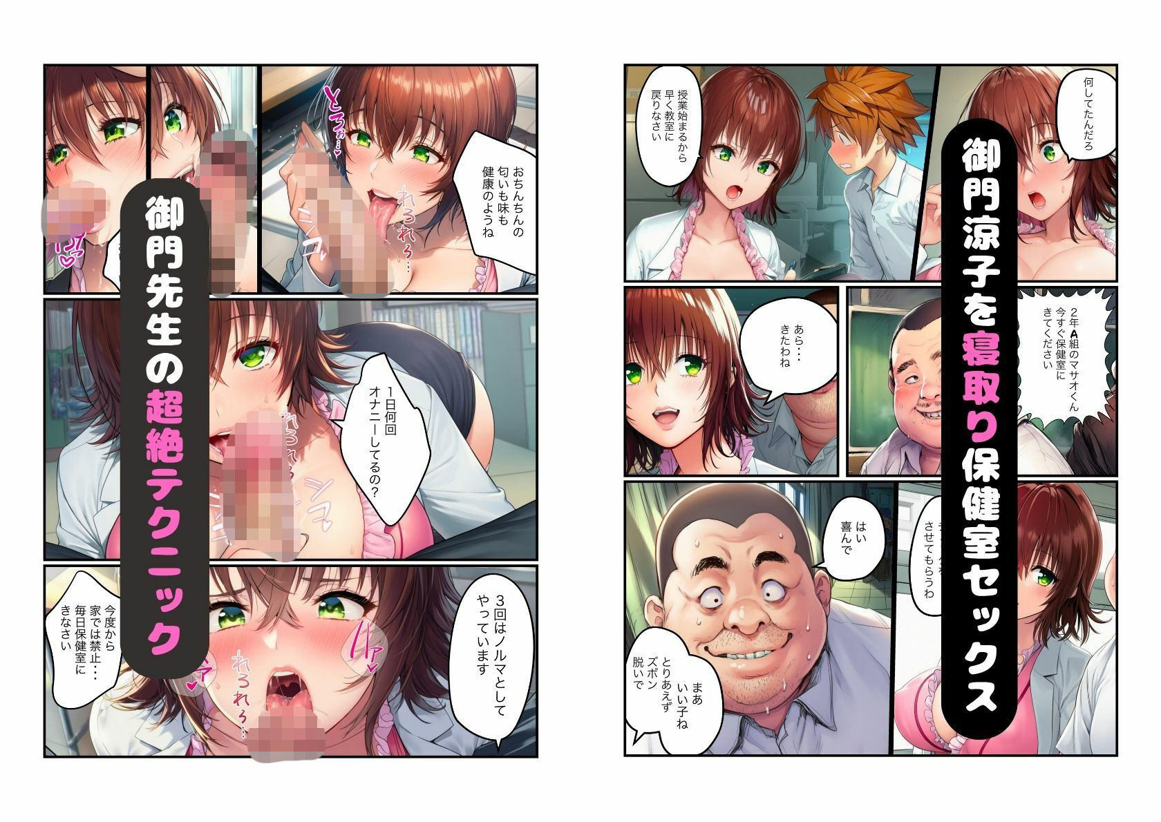 催●で寝取られハーレムセックス - サンプル画像 7