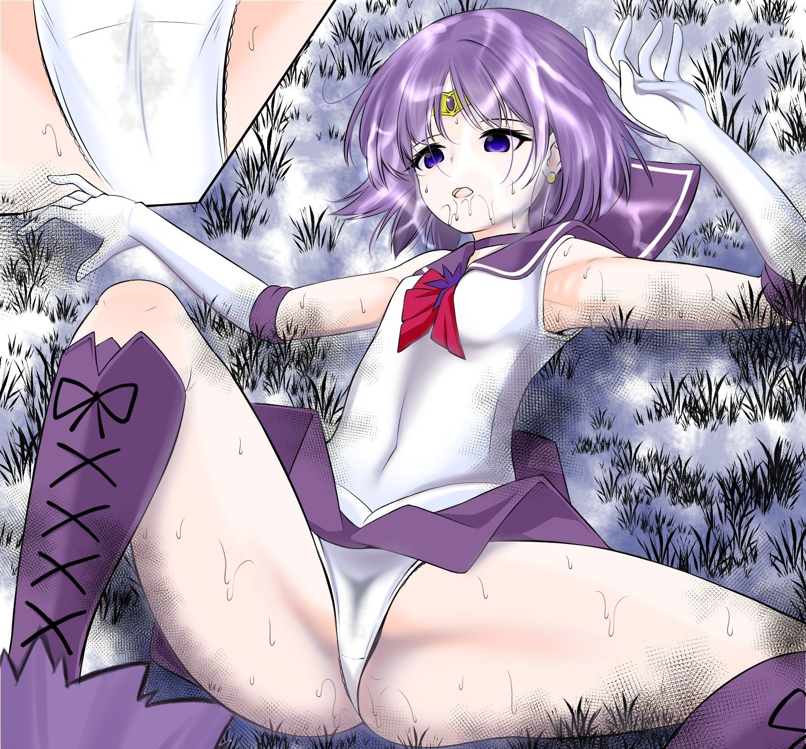 人格吸引されてしまい残った身体は男達にレ●プされるセーラ●サターン - サンプル画像 8