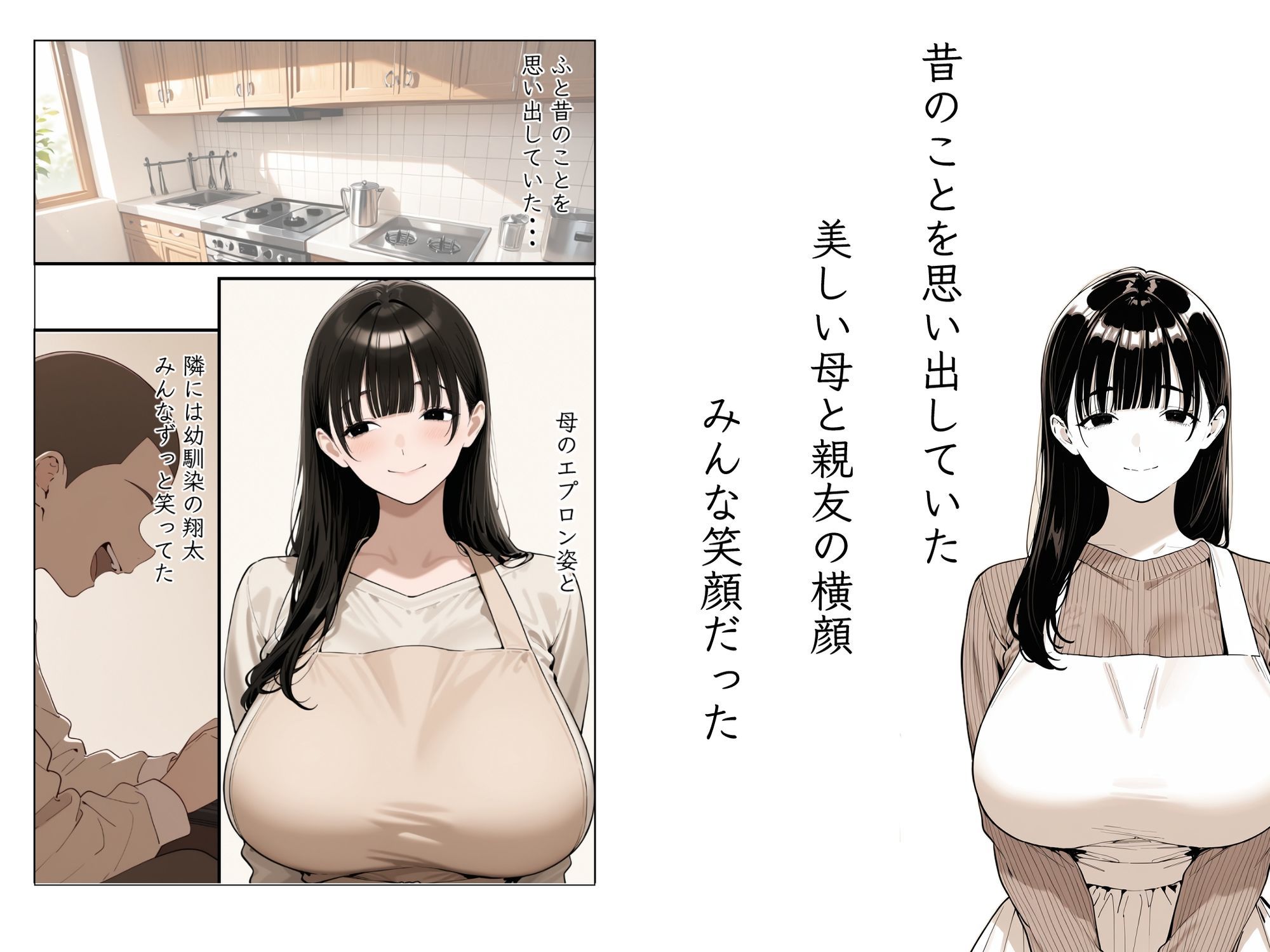 今夜も母をおかずにする  〜母と親友の交尾記録〜 - サンプル画像 1