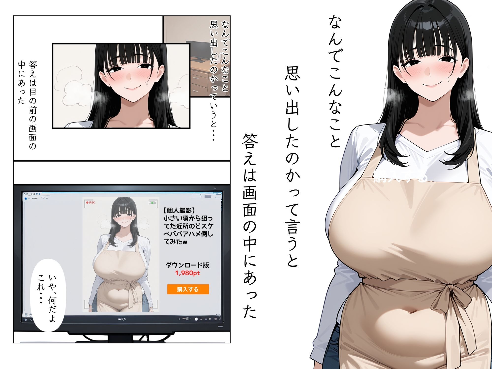 今夜も母をおかずにする  〜母と親友の交尾記録〜 - サンプル画像 2