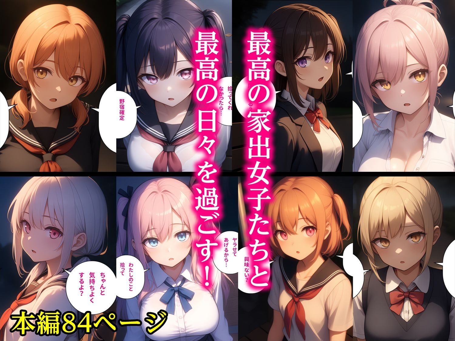 即オチ家出少女〜行き場のない女の子を拾ってヤラせてもらう〜 - サンプル画像 8