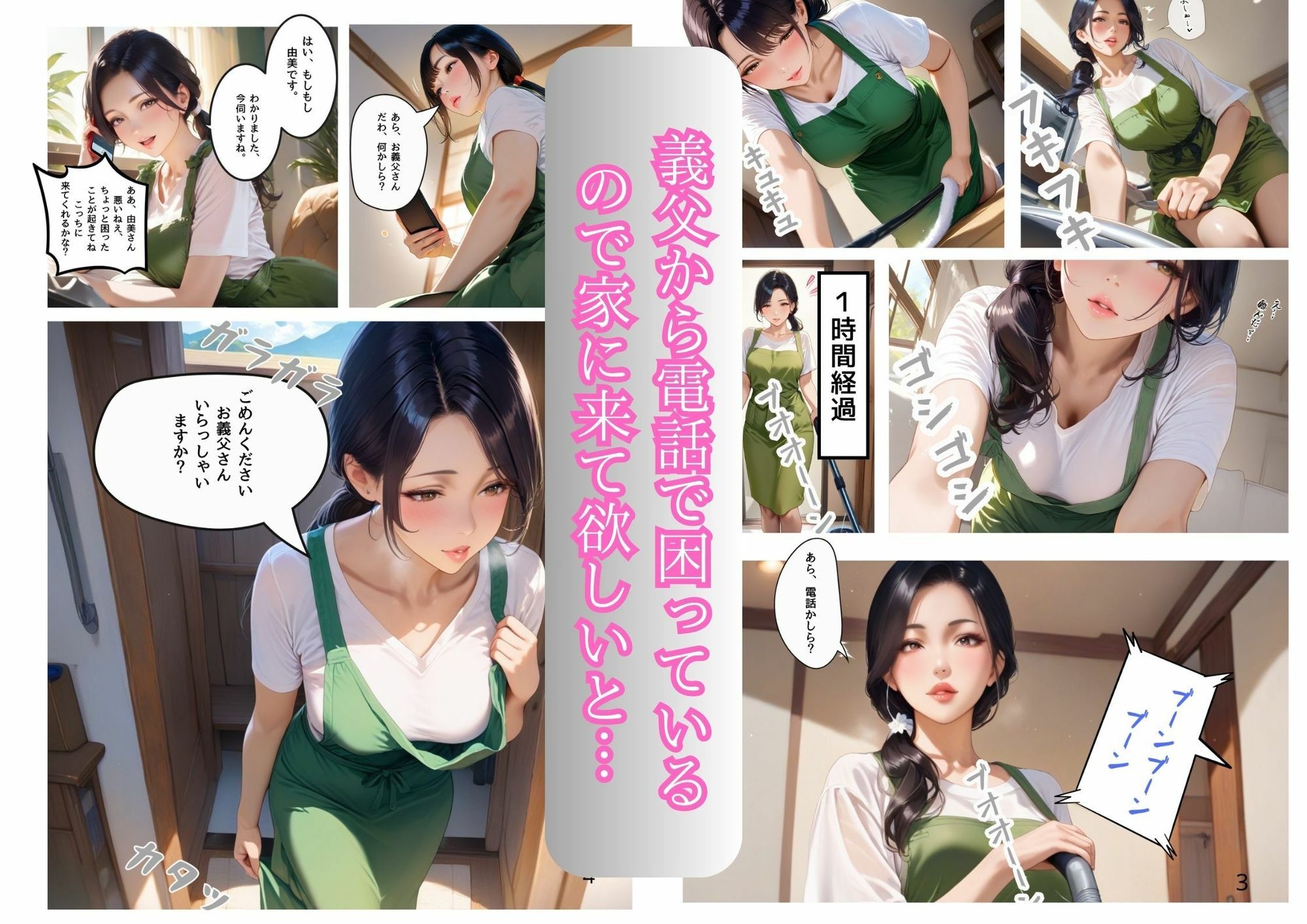 二世帯の夏、義父と私の境界線 - サンプル画像 2