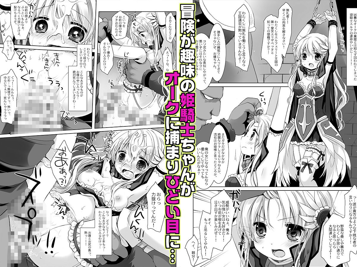 姫騎士ちゃん大敗北集 -桜沢いづみside- - サンプル画像 1