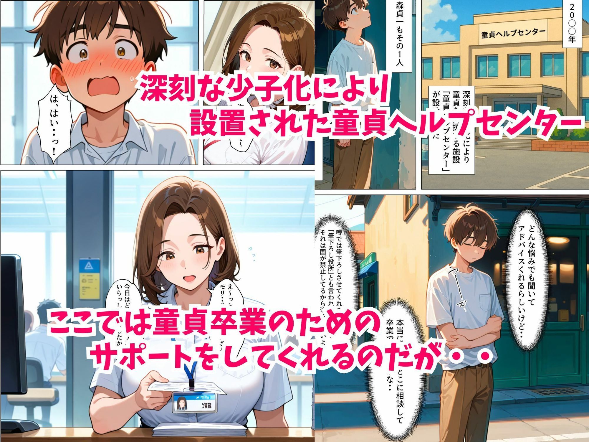 筆下ろし役所 - サンプル画像 2