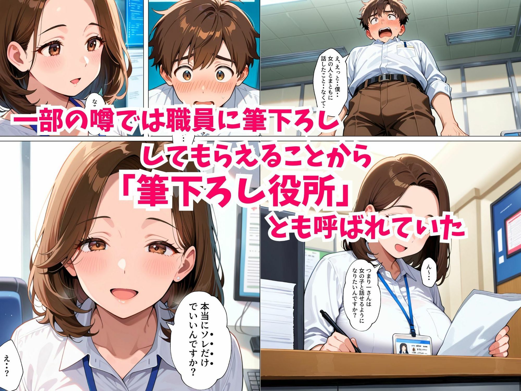 筆下ろし役所 - サンプル画像 3