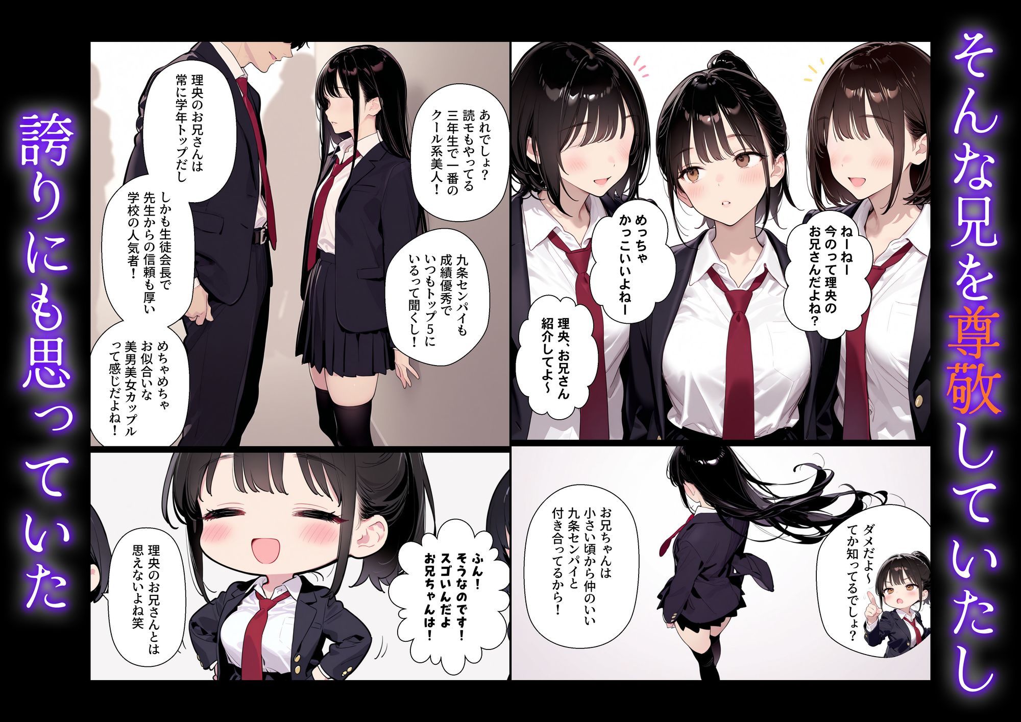 完璧だった兄が彼女にフラれて崩壊、妹への中出し依存セックスがもう止まらない - サンプル画像 2