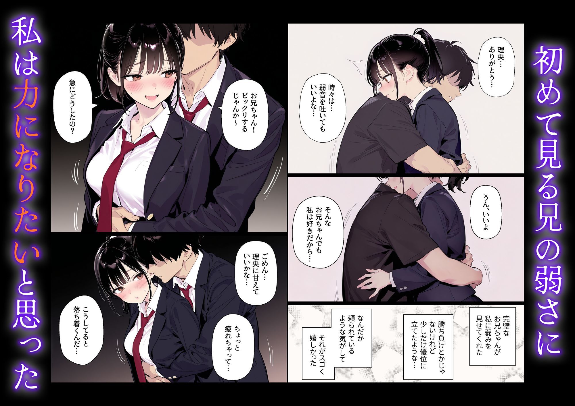 完璧だった兄が彼女にフラれて崩壊、妹への中出し依存セックスがもう止まらない - サンプル画像 4