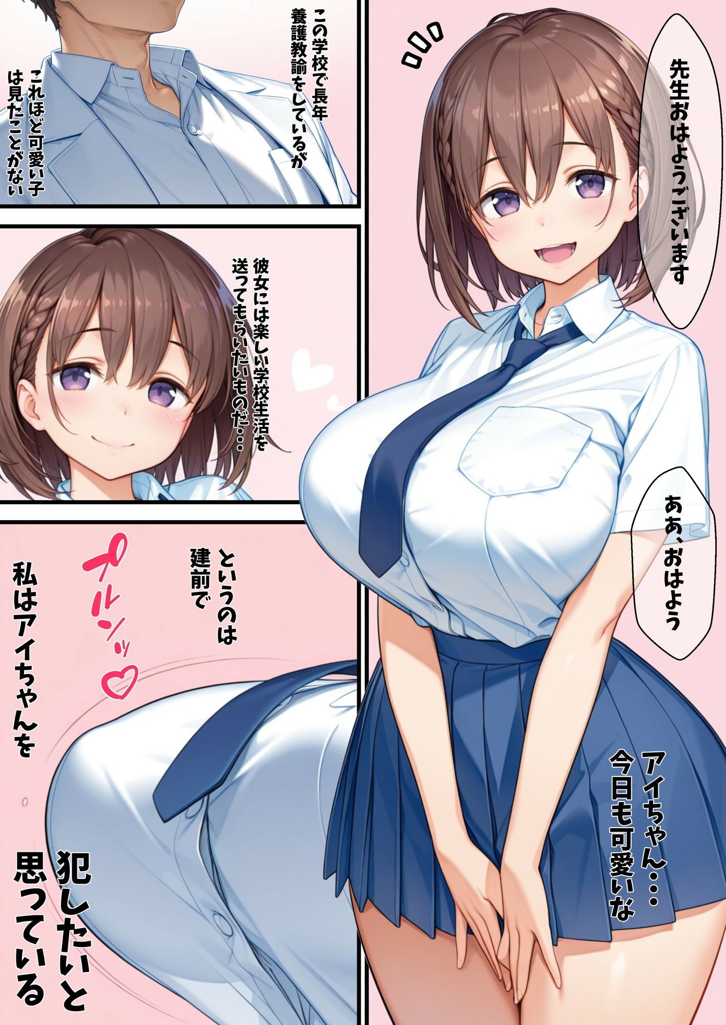 たわわな子が寝てる間に・・・ - サンプル画像 1