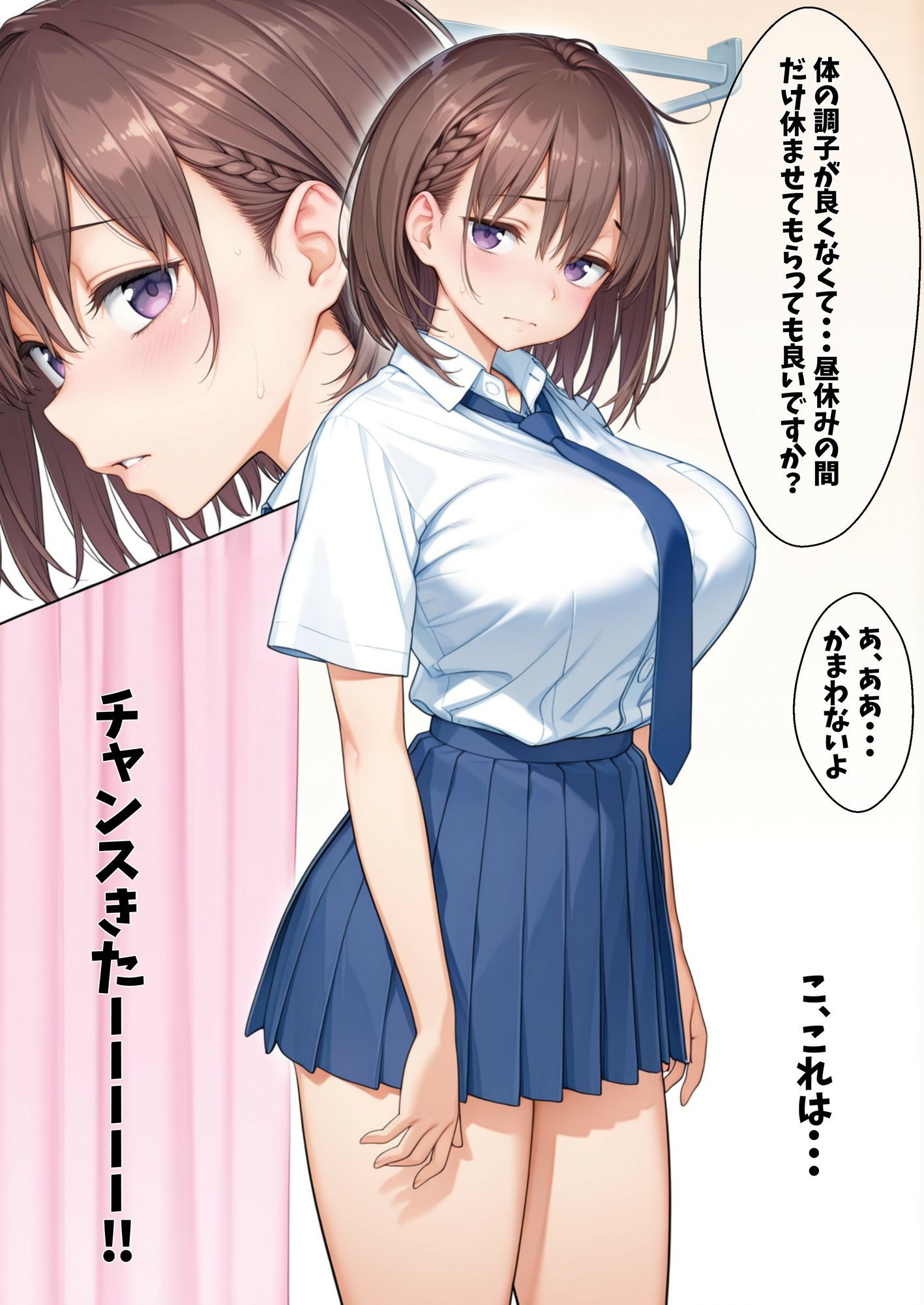 たわわな子が寝てる間に・・・ - サンプル画像 3