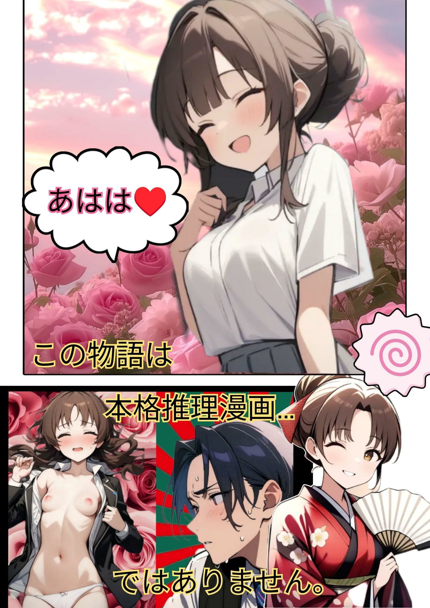 もっこり探偵『江戸川ホームズ』第一話「さくら咲く」 - サンプル画像 3