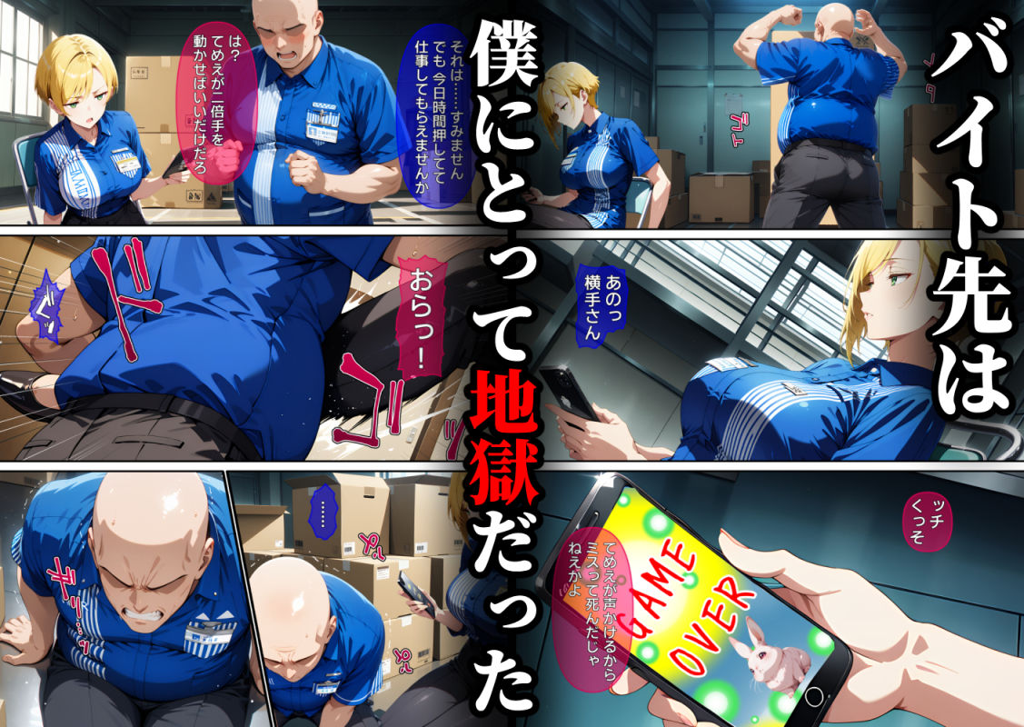 バ先のヤンキーママを復讐レ〇プ - サンプル画像 1