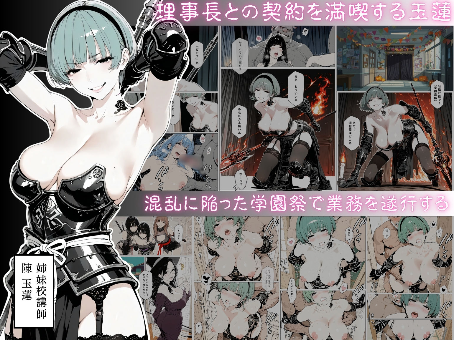 國立彩舞来学園 第11話 - サンプル画像 2