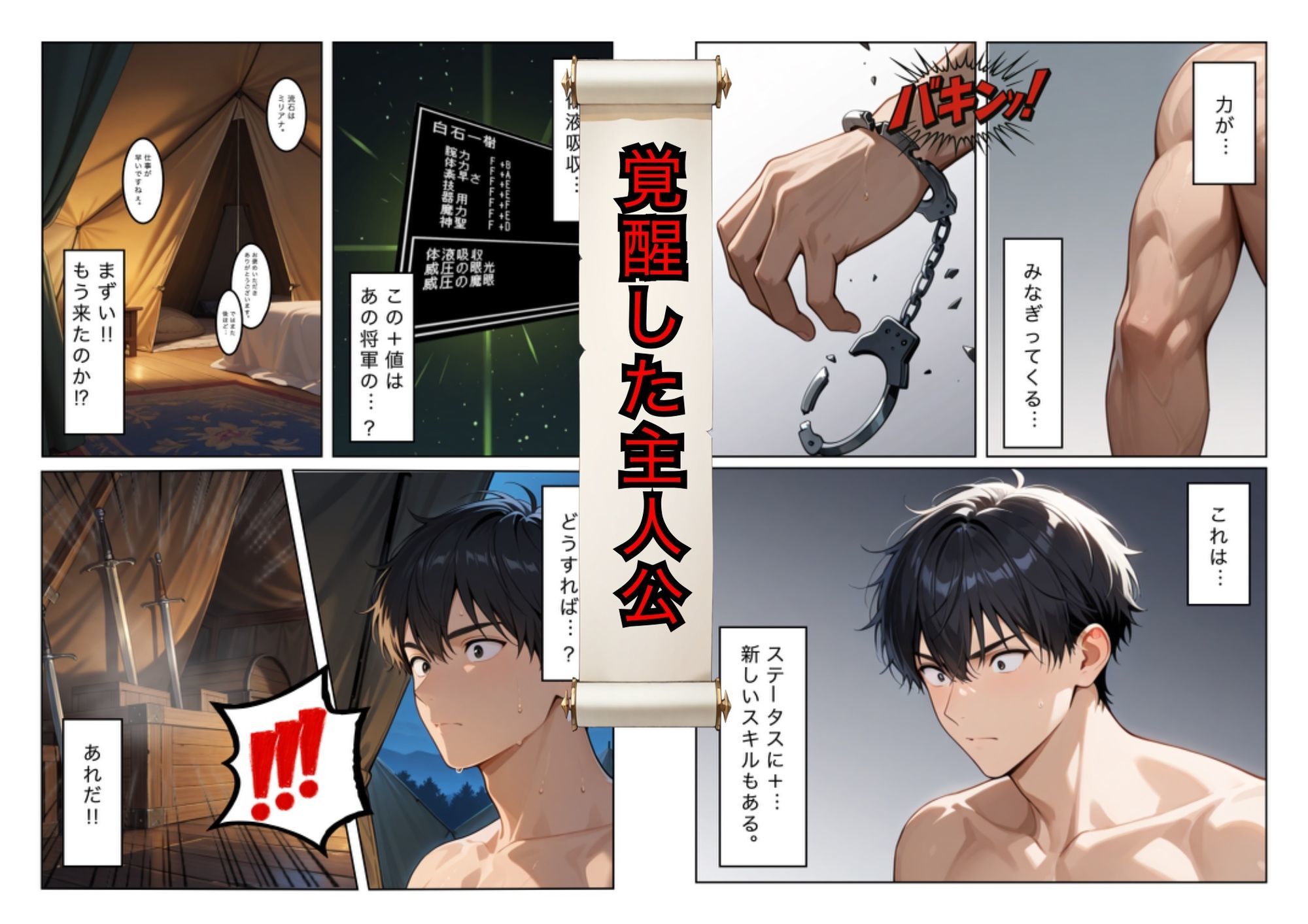 勇者選抜で見捨てられた俺のスキル《発汗》実は全能力を奪う《体液吸収》最凶チートでした。  【第二話】 - サンプル画像 1