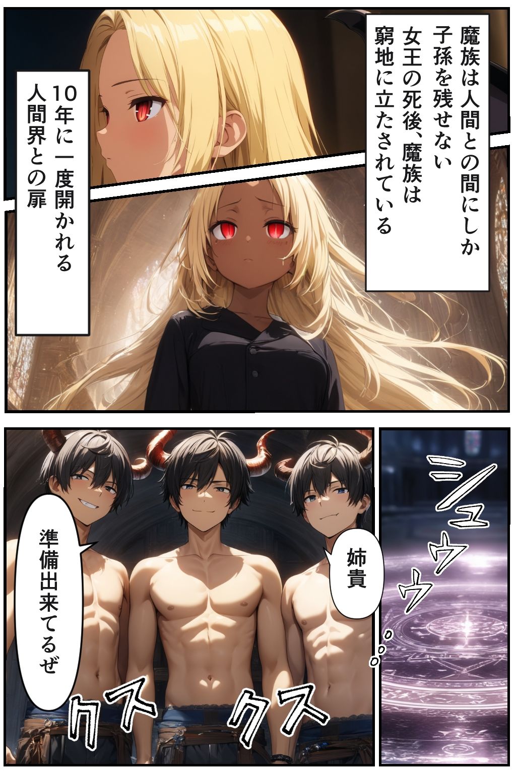 魔族に恋して - サンプル画像 1