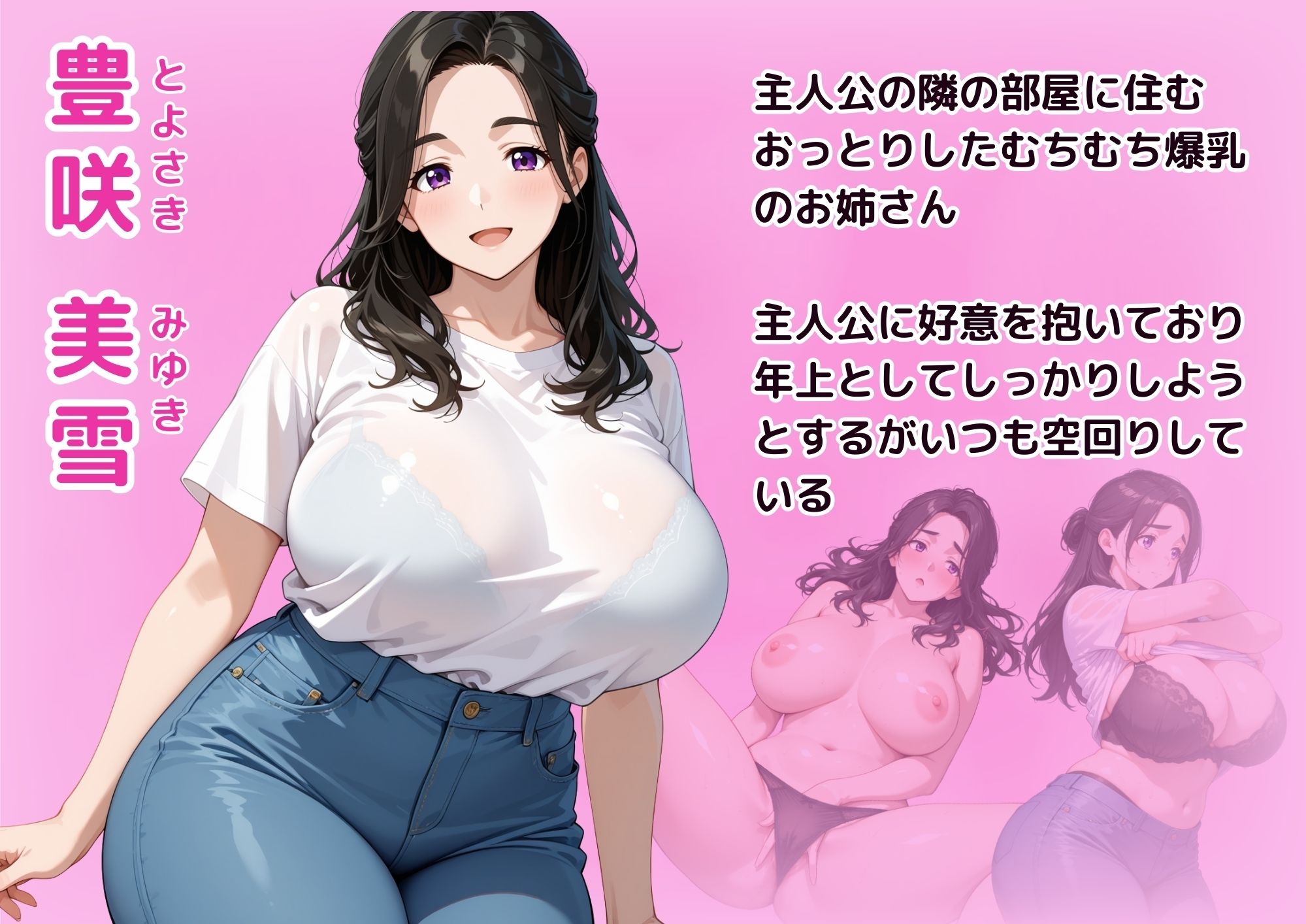 憧れのお隣さんと酔った勢いでいちゃラブSEXする話 - サンプル画像 1