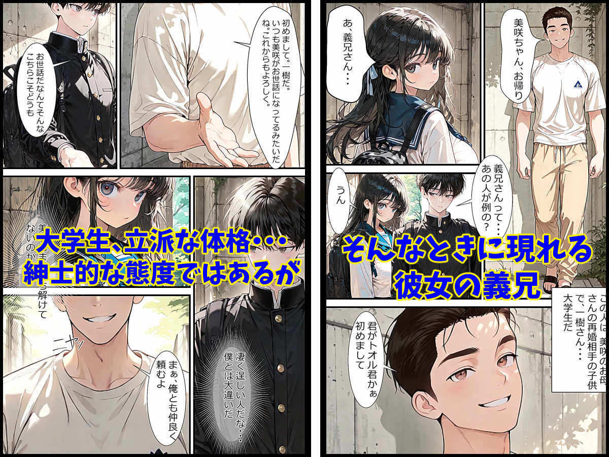 義兄の巨根に完堕ちした巨乳彼女 - サンプル画像 3