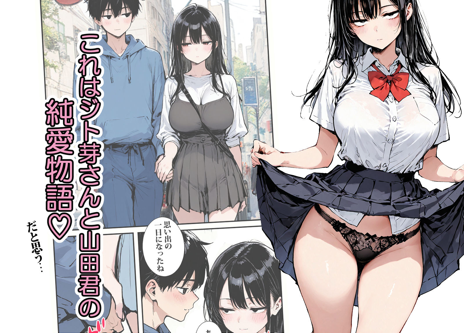 鮫島ジト芽さんはSEXしたくてウズウズしてる（はーと） - サンプル画像 5