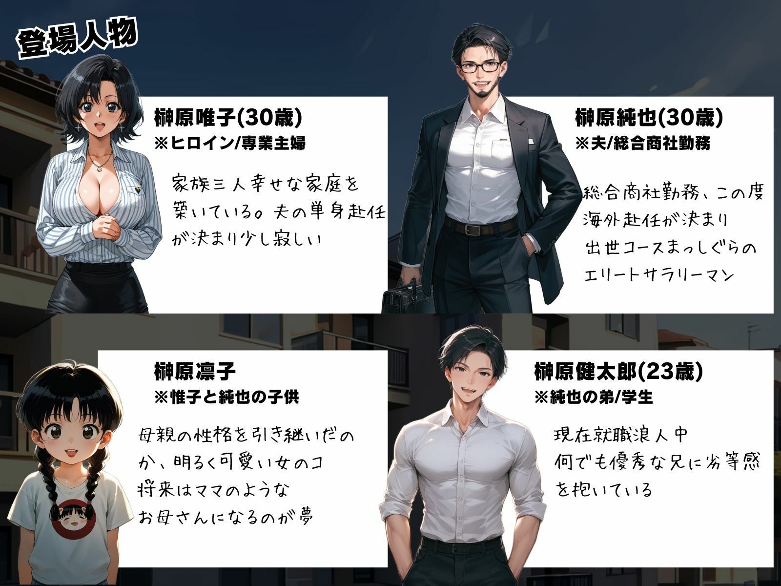 義弟の思惑 〜欲求不満の兄貴の嫁を快楽漬けにしてから俺の子〇を孕ませた〜【中編 家族旅行】 - サンプル画像 1