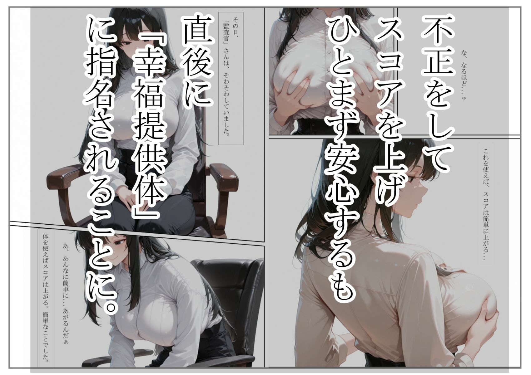 幸福提供体  監査官が幸福提供体に選ばれる話 - サンプル画像 2