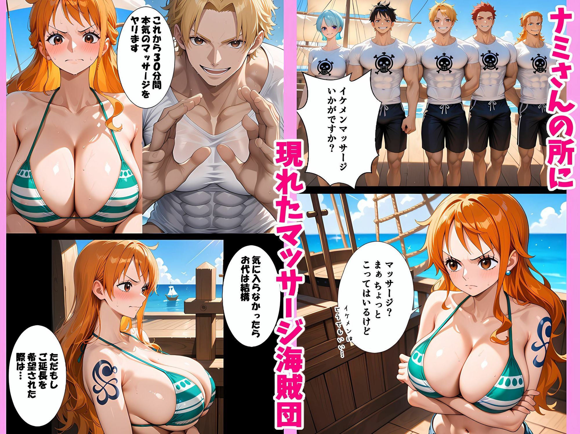 俺たちのナ〇さんがマッサージなんかでNTRされる訳ない - サンプル画像 1