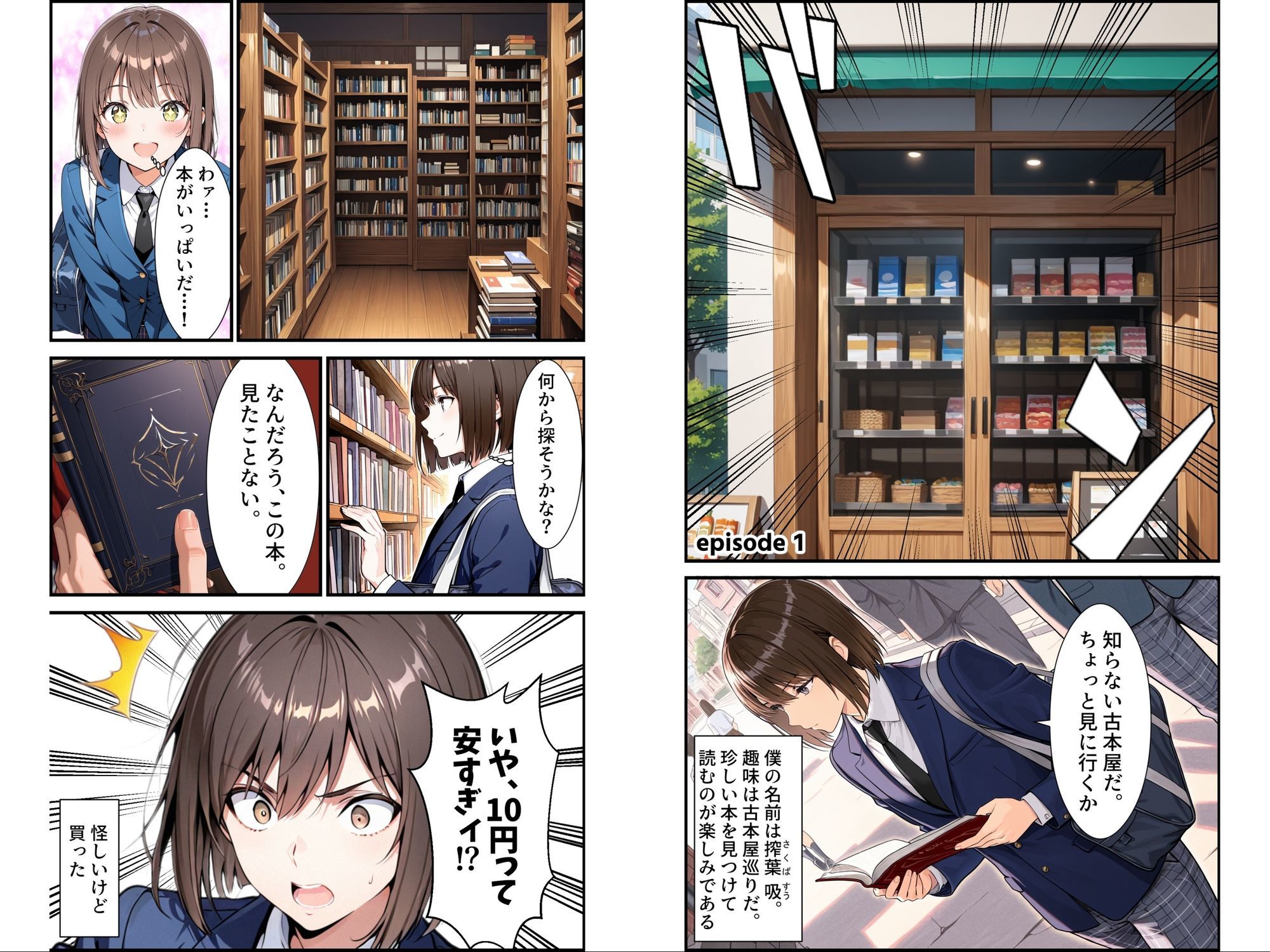 サキュバスTS転生 〜学校の裏で精液を搾り尽くす僕〜 - サンプル画像 4