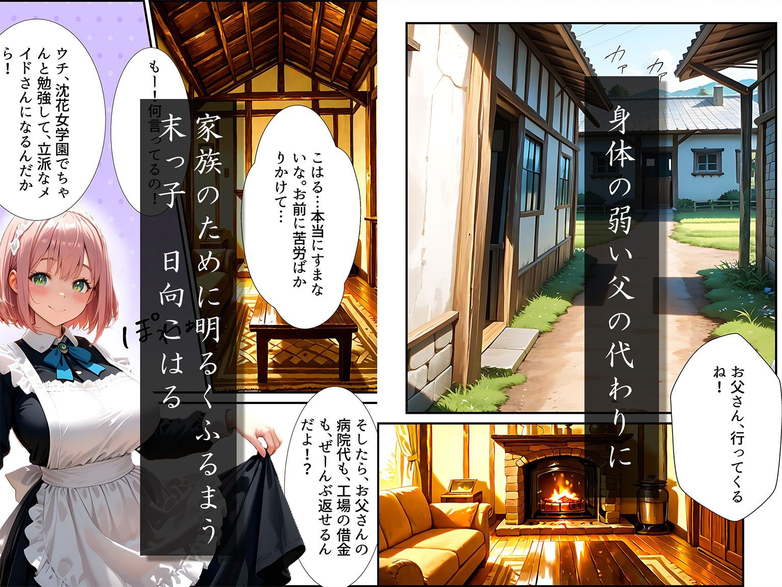 【4Kコミック】孕ませご奉仕学園〜子宮でご奉仕させていただきます〜 日向こはる - サンプル画像 3