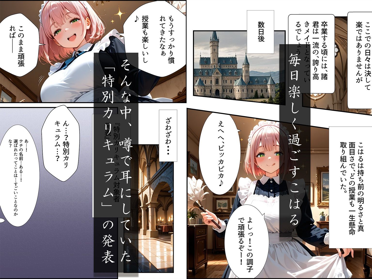 【4Kコミック】孕ませご奉仕学園〜子宮でご奉仕させていただきます〜 日向こはる - サンプル画像 5