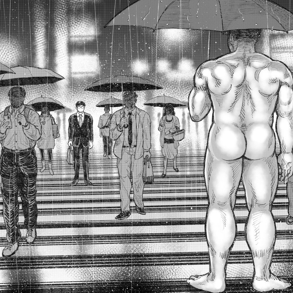 傘男 - サンプル画像 2