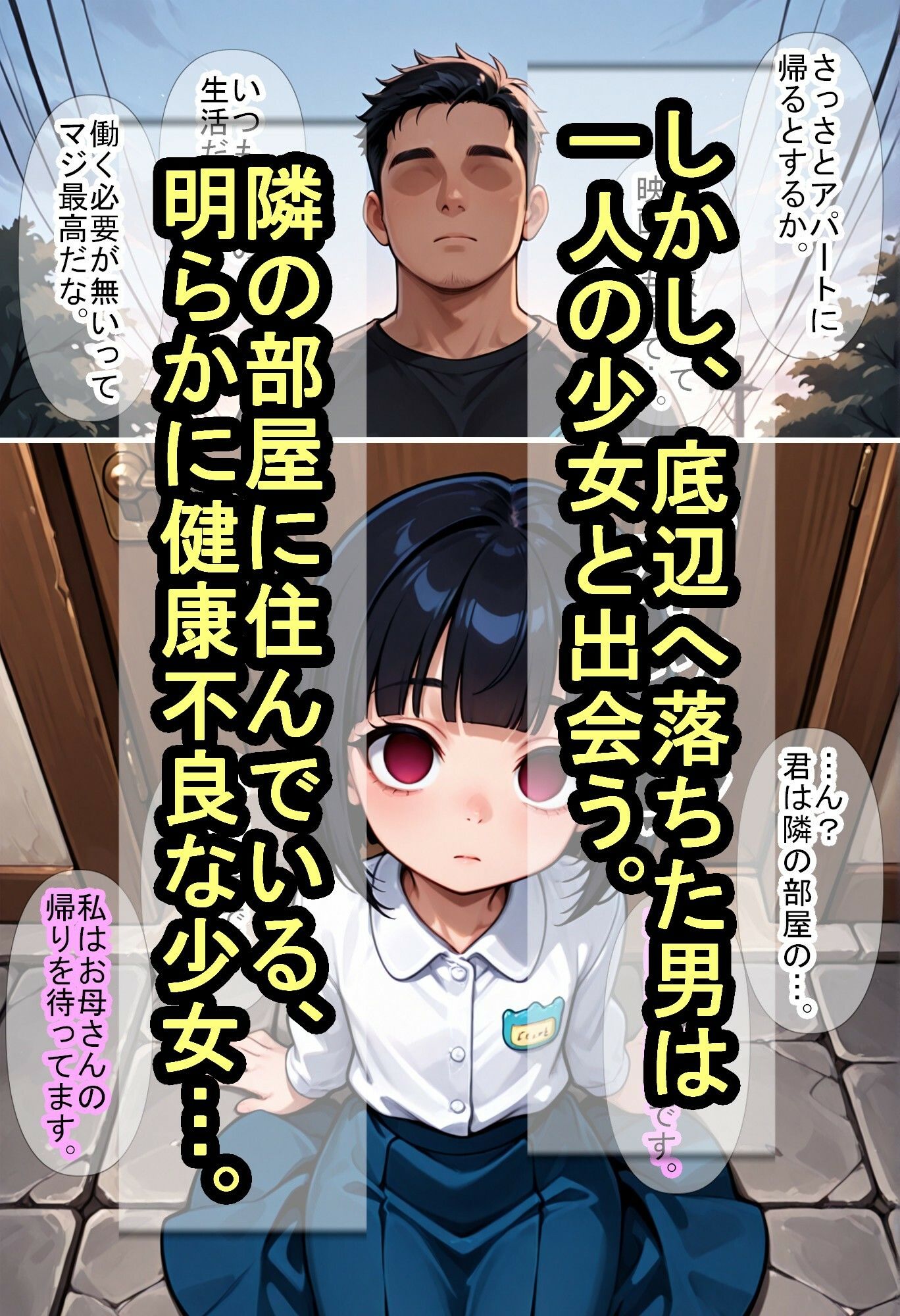 健康不良児を餌付けしていたら、押しかけ女房になっていた件 - サンプル画像 2