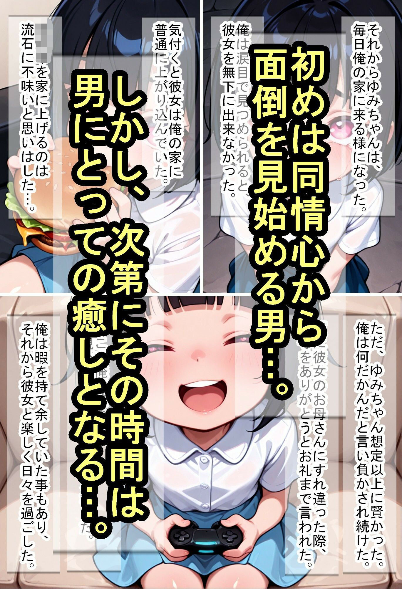 健康不良児を餌付けしていたら、押しかけ女房になっていた件 - サンプル画像 3