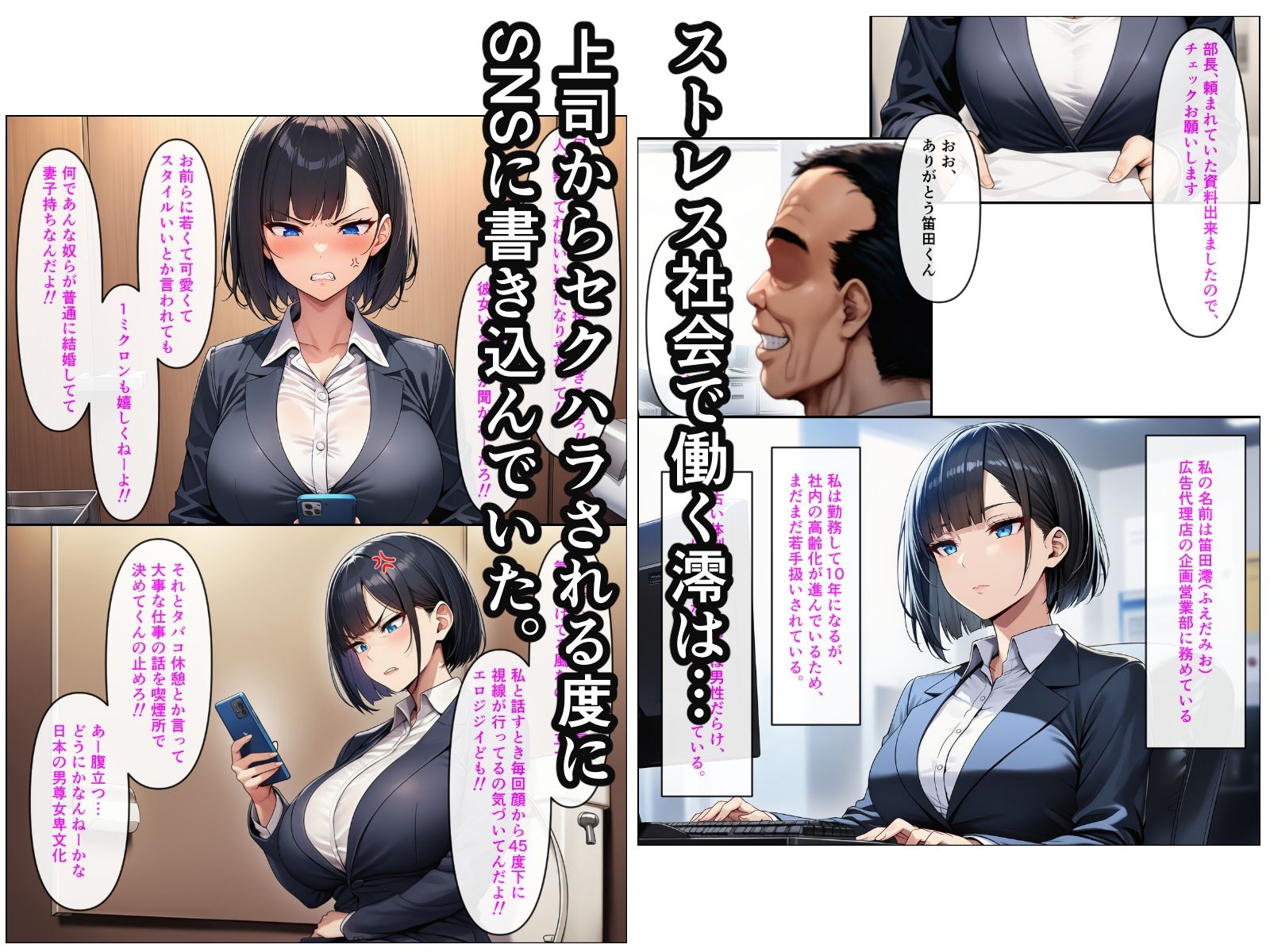 アラサーこじらせOLが後輩くんとラブラブエッチする話 - サンプル画像 1