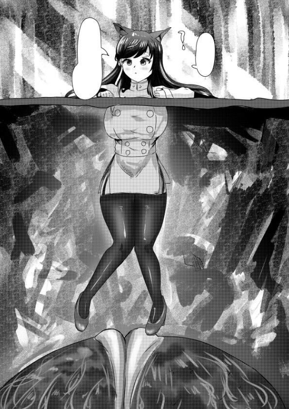 愛宕は触手に捕まった - サンプル画像 3