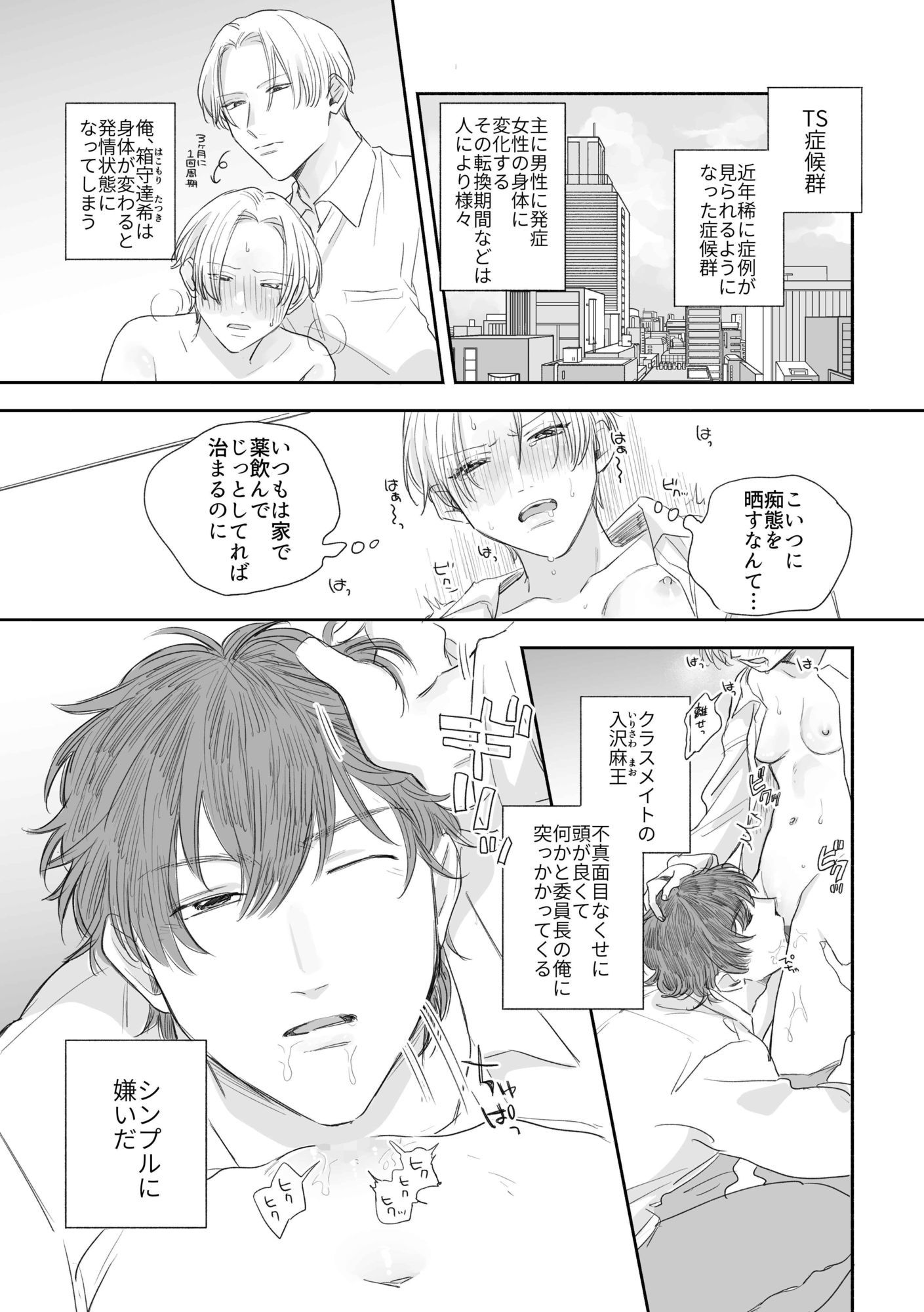 気持ちいいのはTSのせい！ - サンプル画像 2