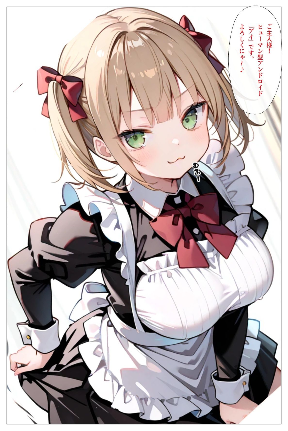 うちのアンドロイドはお腹をつまむと『にゃ〜』と鳴くんだが - サンプル画像 2