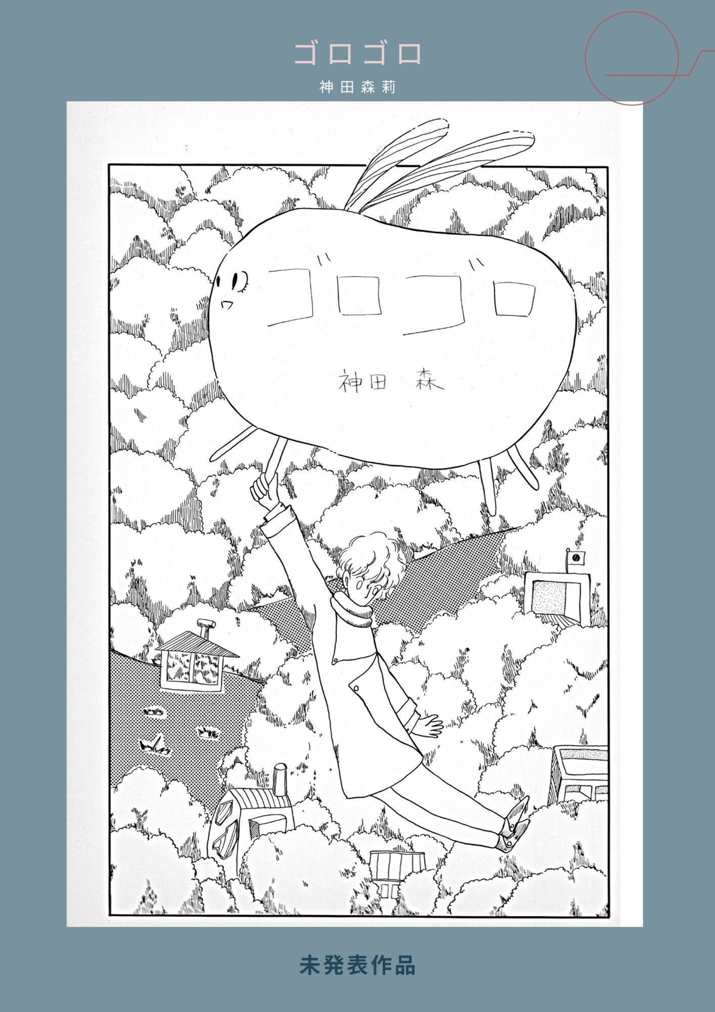 未発表作品『ゴロゴロ』1982年  -  神田森莉 - サンプル画像 5