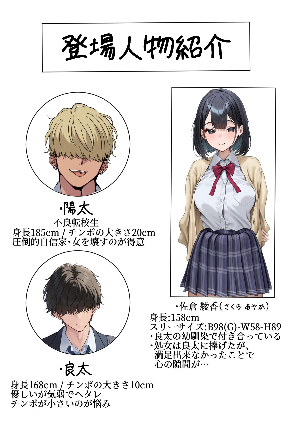 幼馴染の巨乳彼女がDQN転校生にNTRれたのだが - サンプル画像 1