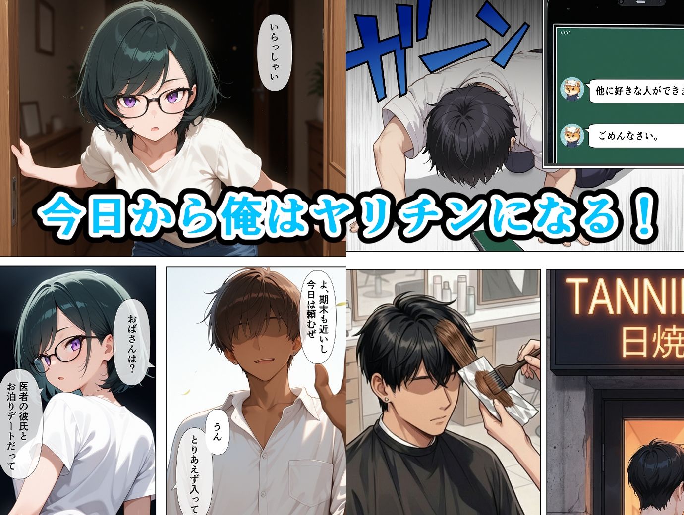 ヤリチン計画LV1 - サンプル画像 1