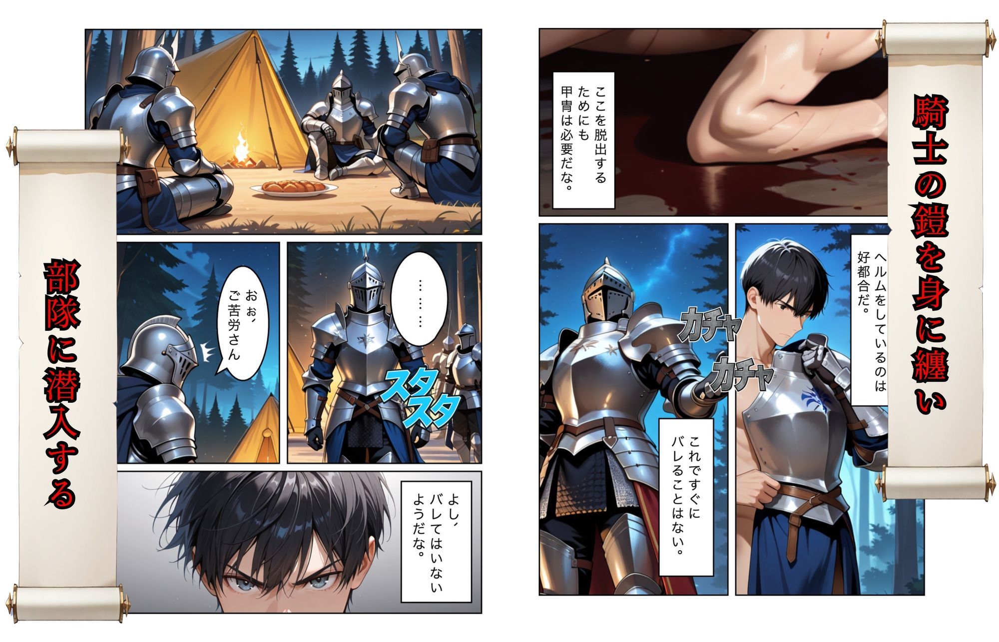 勇者選抜で見捨てられた俺のスキル《発汗》実は全能力を奪う《体液吸収》最凶チートでした。【第三話】 - サンプル画像 2