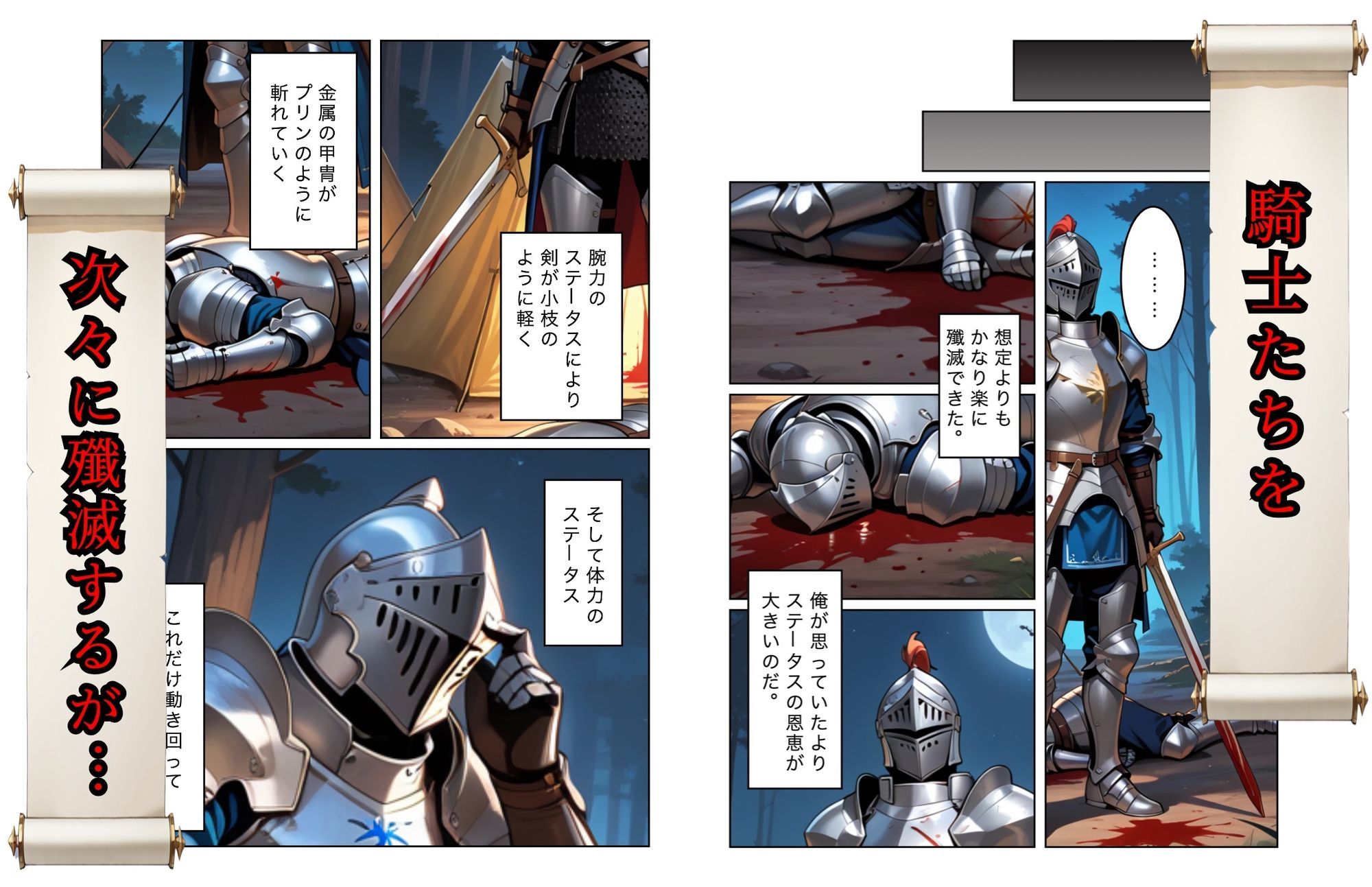 勇者選抜で見捨てられた俺のスキル《発汗》実は全能力を奪う《体液吸収》最凶チートでした。【第三話】 - サンプル画像 4